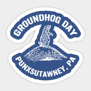 Groundhog Day Sticker